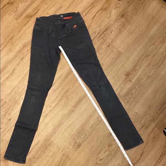 Miss Sixty High Rise Black Jeans with Contrasting Stitching - Picture 14 of 17